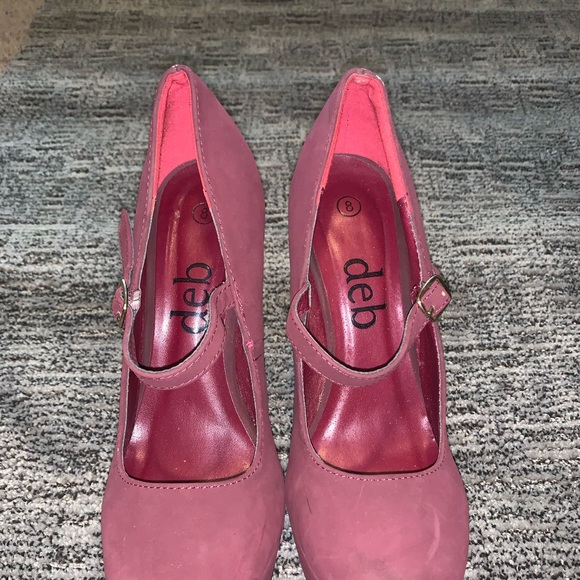 Deb Maroon Heels - Picture 3 of 4